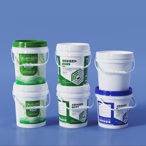 Water Airtight Seal 5 Gallon Plastic Buckets in Various Colors for Lubricant