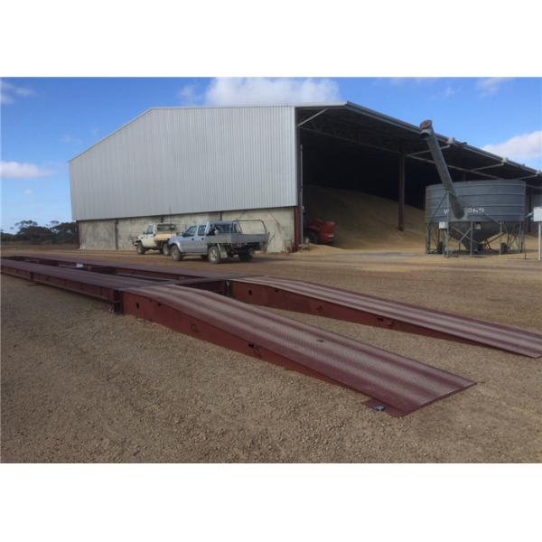 8mm / 10mm Thickness Digital Truck Scales Overall High Strength With Seven State