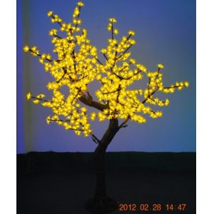 outdoor artificial tree with lights