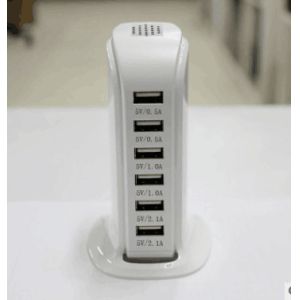 4usb 5usb 6usb 5V 6A 8A 10A intelligent smart charger QC2.0 QC3.0 quick charger