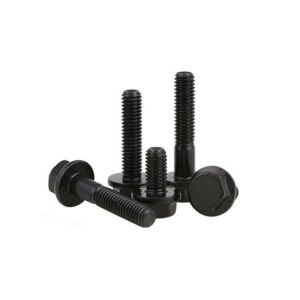 Carbon/Stainless Steel M6 M8 M25 Zinc Coating Din6921 Hex Bolt With Flange And