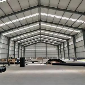 Customized Steel Frame Building Workshop Multi Story Steel Structure Building