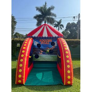 Carnival Activities Soccer Goal Inflatable Games For Playground Park