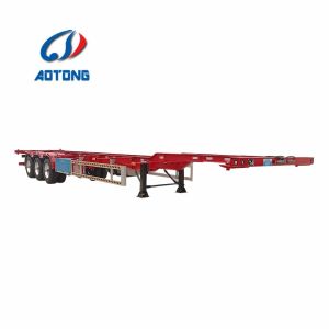 40T Max Payload 3 Axles Container Semi Trailer with Twist Lock Heavy Duty
