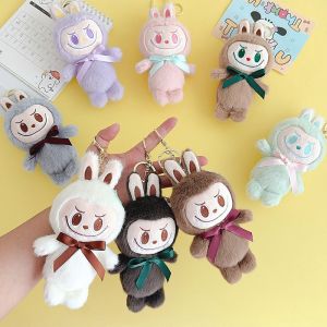 Cheap Cute Plush Doll Keychain with Customizable Features and Material for sale