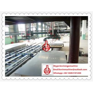 Magnesium Oxide Board Production Line , Semi Automatic Gypsum Board Machinery