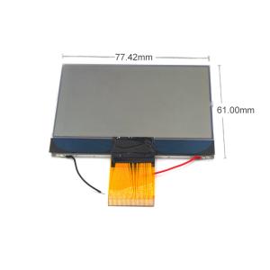 Cheap FSTN Monochrome COG LCD Module 240x160 With Parallel Interface for sale