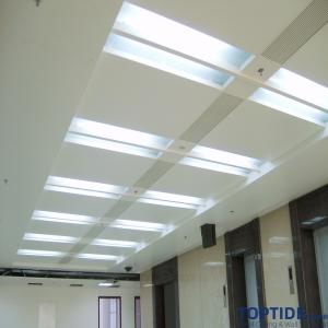 China Suspended Indoor Perforated Acoustic False Ceiling Tiles For T Grid on sale
