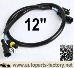 China longyue HID Xenon Ballast AMP Extension high voltage wire cable wiring Harness 12 on sale
