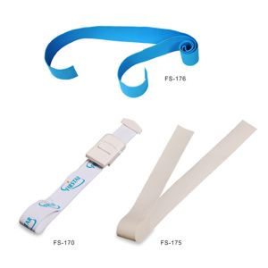 Cheap First Aid Supplies White Elastic Tourniquet With a Simple Plastic Lock for sale