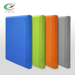 SGS Nontoxic Fabric Acoustic Panel Noise Absorbing For Auditorium Walls