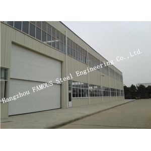 Frequency Controlled Vertical Lifting Fabric Industrial Doors For Large Openings