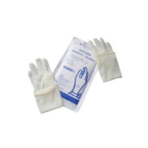 Biodegradable Disposable Medical Gloves Smooth Surface High Tensile Strength