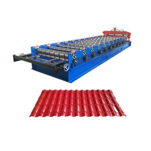 Bamboo Shape Cold Roll Forming Equipment , Metal Roofing Roll Former Coil Width
