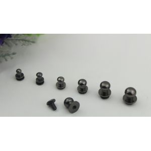 Bag metal hardware accessories nickel color 4 mm -12 mm high quality monk head