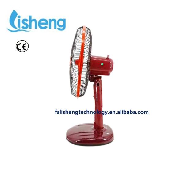 BLDC Rechargabale Solar Floor Fan With 12V DC Brushless Motor