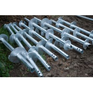 Galvanized Anchor Pile for Solar Energy System One Year After-sales Service