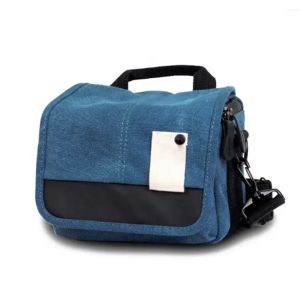 Manufacturer Wholesale Durable Canvas Small Camera Bag Adjustable Strap