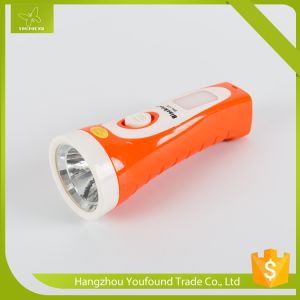 BN-175 Home Emergency Lighting Rechargeable Torch LED Flashlight with Side Lamp