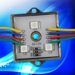 Cheap 3LEDS SMD5050 RGB EXPOY LED MODULE for sale