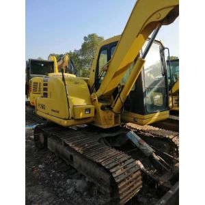 Komatsu 60-7 6 Ton Crawler Excavator With 56.6 KN Maximum Traction Force And 0.25~0.37m3 Bucket Capacity