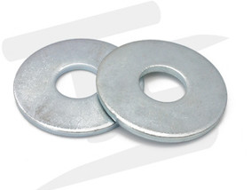 Buy cheap Plain Mild 2 Inch Hardened Steel Washers Strong Wear Resisting Reusable from wholesalers