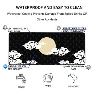 Gaming Desk Mats Personalized Design Rectangular E-Sports Game 2Mm 3Mm Thick