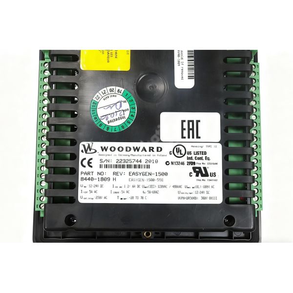 Quality Woodward 8440-1809 Generator Control Module with 1 Year Warranty 300mm Length and 400mm Width for Efficient Operation wholesale