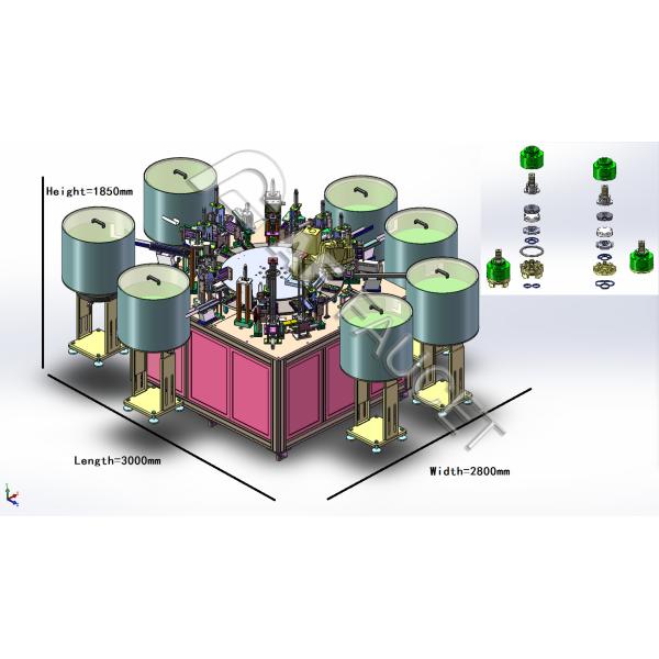 Quality RTAF-CA003-H- High Footed Faucet Spool Automatically Assemble Machine wholesale