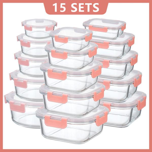 Dishwasher Safe Snap-On Lid Plastic Lunch Containers Bpa Free for Convenient