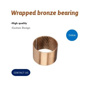 Gerolde Tinbronzen Glijlagers Oilless Sliding CuSn8 Self Lubricating Bronze