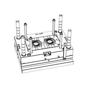 OEM/ODM：Custom Electronic Enclosures / Top cover bracket (1*2) No.24669