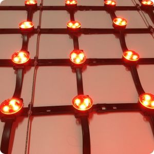 Facade Lighting RGB Mesh Screen Display DC12V S30 P100 P80 P50 P40 SMD3535
