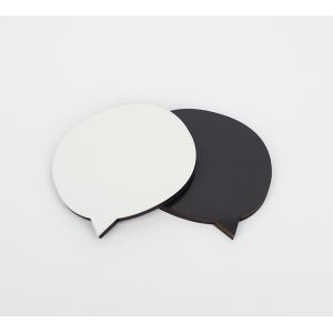 China Factional 60x54mm Sublimation Blank Fridge Magnets Sticker for Kid's Gift on sale