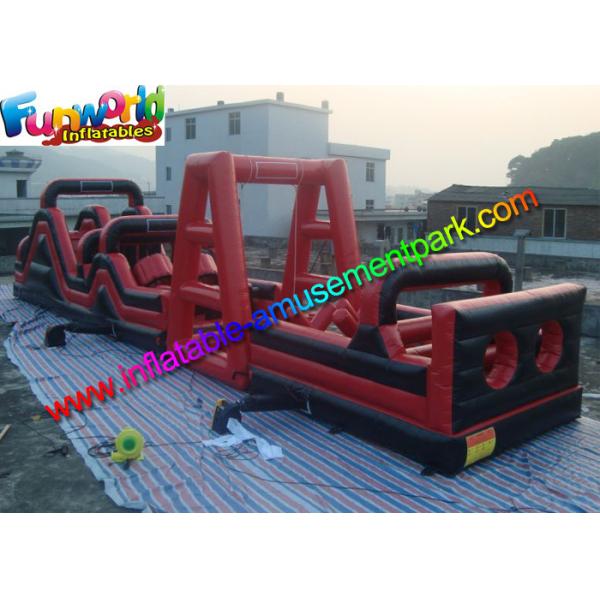 Boot Camp Challenge Inflatable Obstacle Course , Inflatable Obstacle Challenge