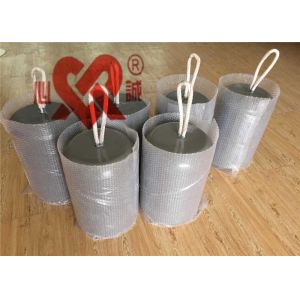 Orange Color Foam Filled Fenders Large Round Boat Fenders High Energy Absorption