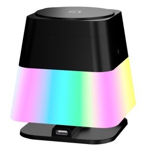 4-in-1 Rotational Wireless Charging Station with RGB Light