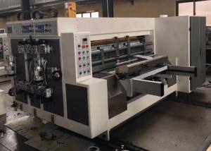 Cheap Multicolor Water Base Flexo Printer Slotter Machine Automatically CE Certification for sale