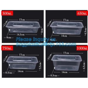 clear blister clamshell plastic raspberry containers,lunch box 4 compartment PP