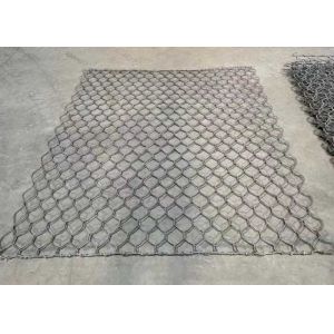 Galvanized Steel Gabion Mattresses 60x80mm Mesh 380-550Mpa Strength