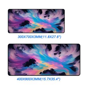 100% Eco-friendly Rectangular Rubber Pad for Gaming Customized Neoprene Desk Mat