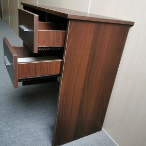 0.8M Customized Rectangular Wood Computer Desk For Home Office