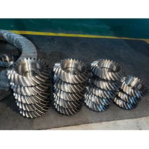 China High Wear Resistance Large Bevel Gear For Crusher Low Noise Easy Installation on sale
