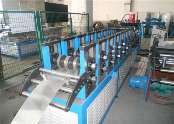 Air Diffuser Frame Shutter Roll Forming Machine , GCR15 Roller Shutter Forming