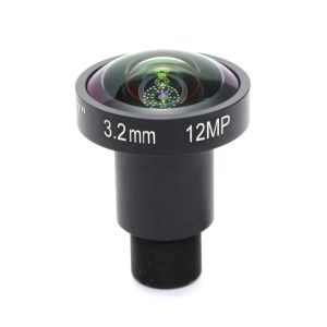 3.2-M12-12MP-F2-IR 1/1.8 1/1.7'' 1/2.3'' format 3.2mm F2.0 12mp M12 4K Board Wide Angle Lens