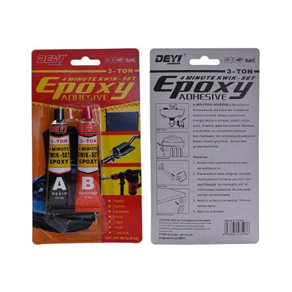 Super Strong Epoxy Resin Adhesive For Metal Welding Health No Toxic AB Epoxy