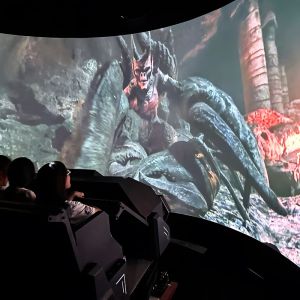 Custom 4k Hd Immersive Dynamic 7d Track Cinema Projection For Playground