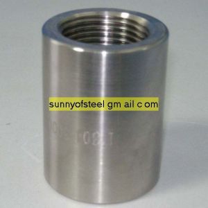 Cheap stainless ASTM A182 F310moln threaded coupling for sale