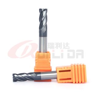 3/8" 1/8" 1/4" Bull Nose End Mill Cutter 6mm Radius 0.5 HRC50 4 Flutes