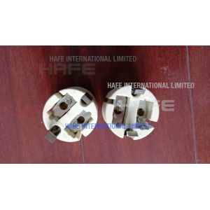 GX9.5 / GY9.5 Halogen Lamp Base Electrical Ceramic Lighting Holder 250 Volt 2 A